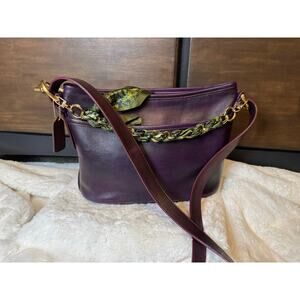 Coach Vintage Anderson Bag in Burgundy – Restored to Brilliance